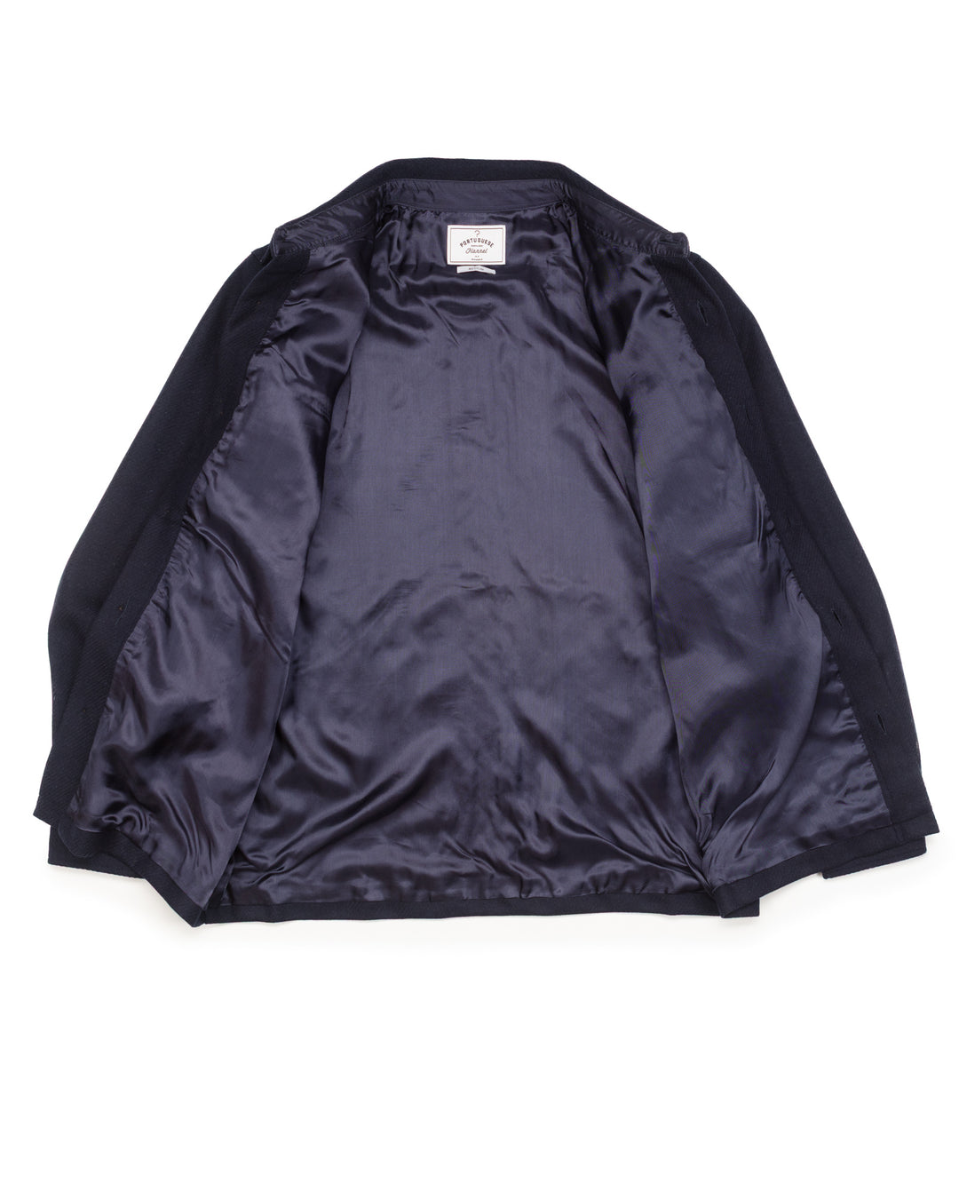 Wool Field Overshirt in Navy