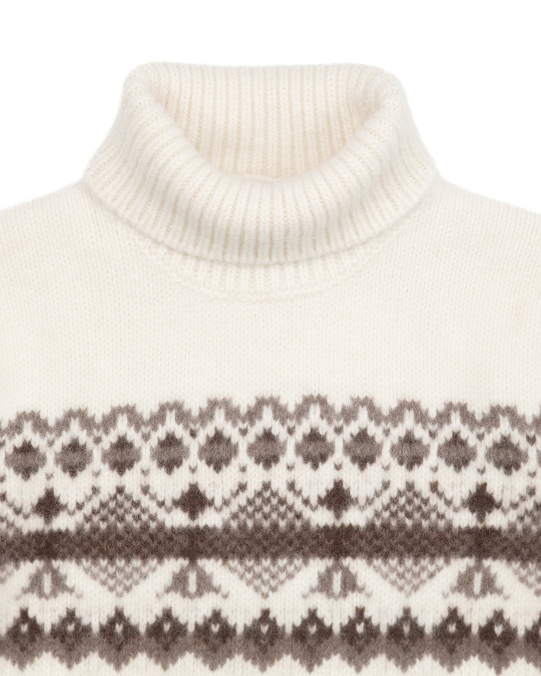 Alpaca & Cashmere Alpine Jacquard Dolcevita