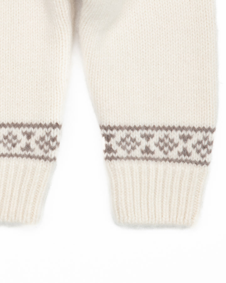 Alpaca & Cashmere Alpine Jacquard Dolcevita