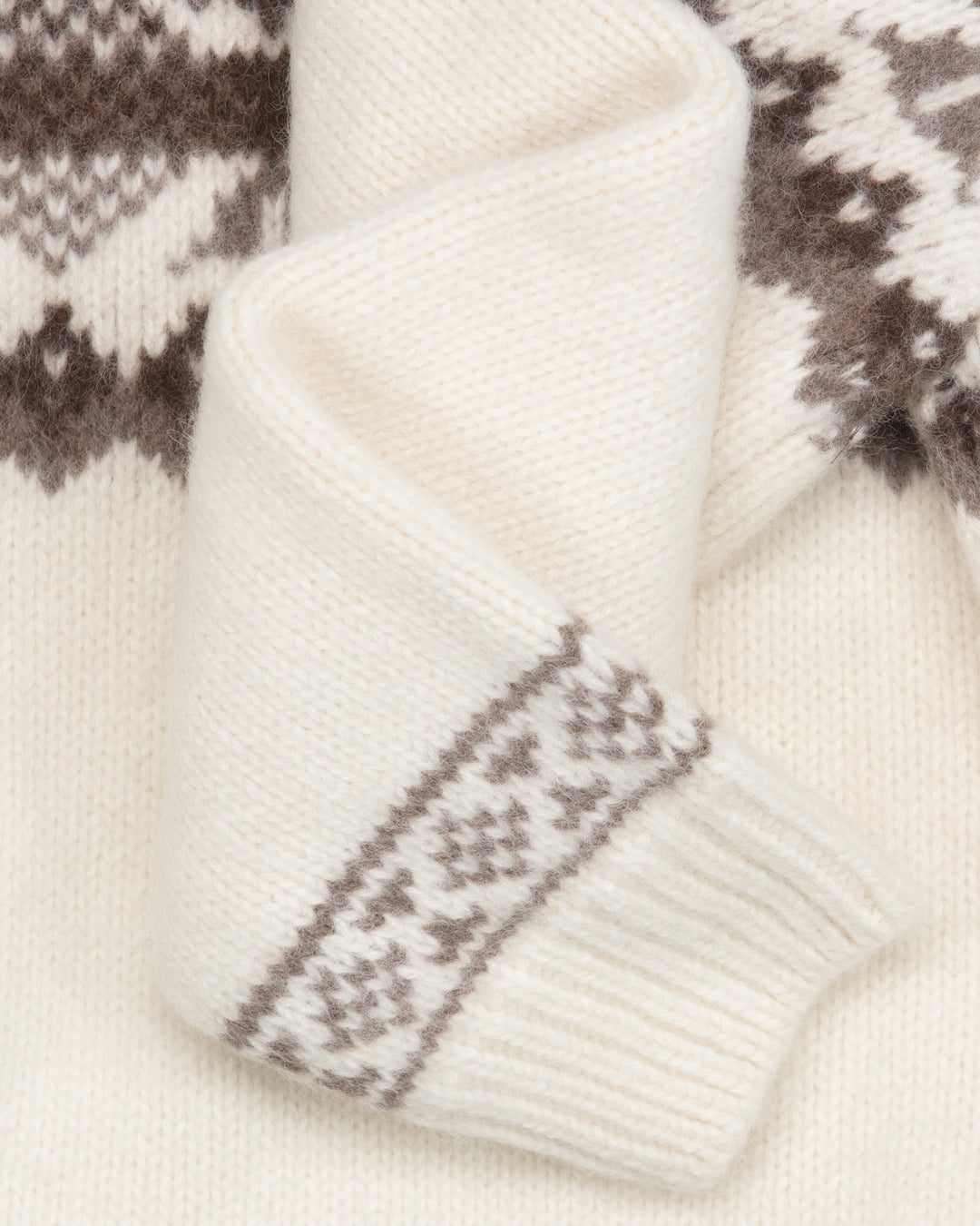 Alpaca & Cashmere Alpine Jacquard Dolcevita
