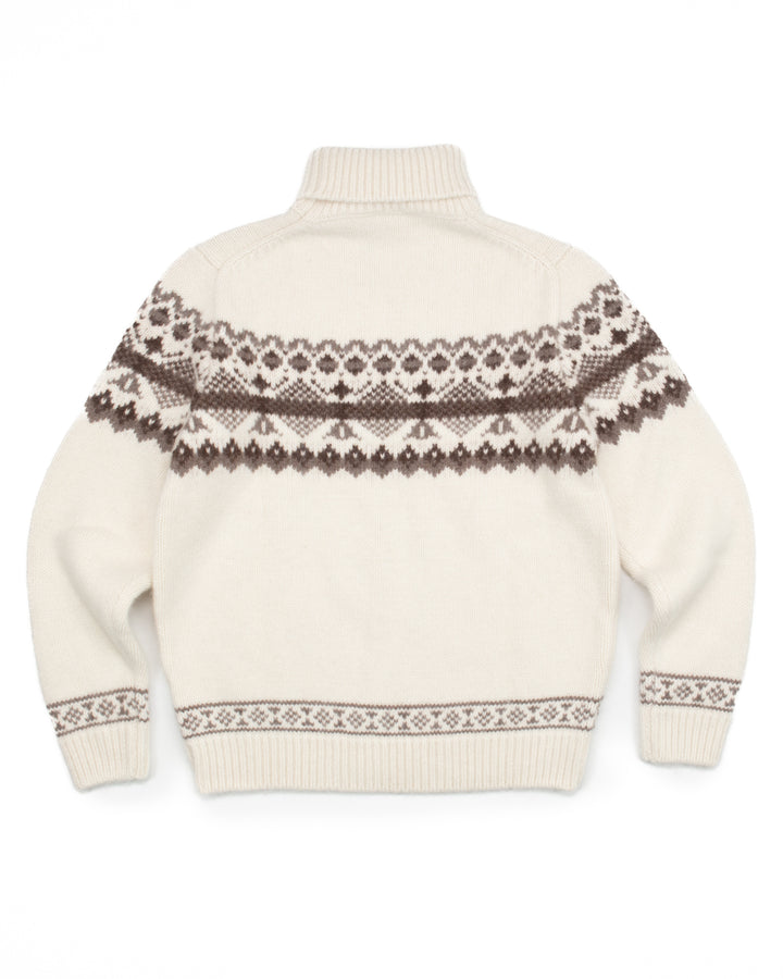 Alpaca & Cashmere Alpine Jacquard Dolcevita