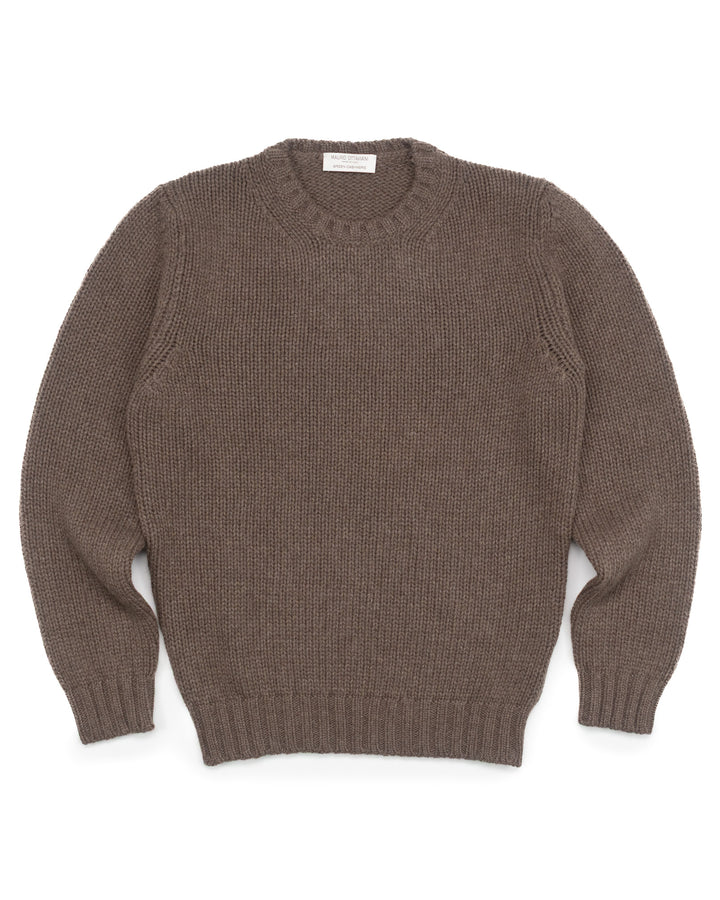 Cashmere Crewneck in Taupe