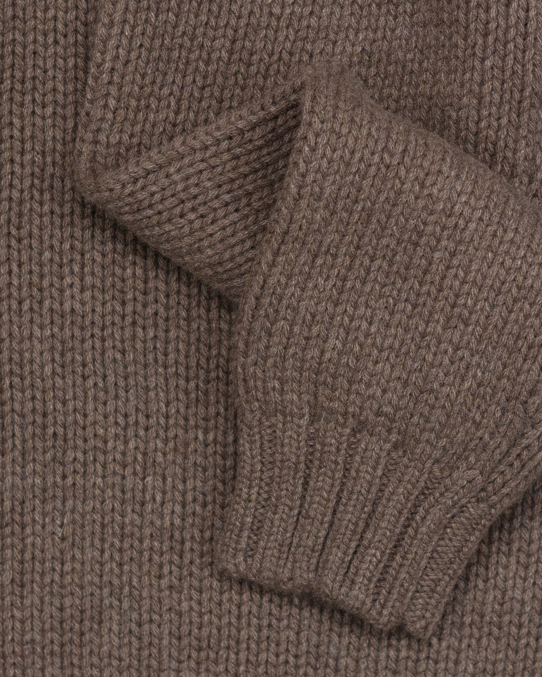 Cashmere Crewneck in Taupe