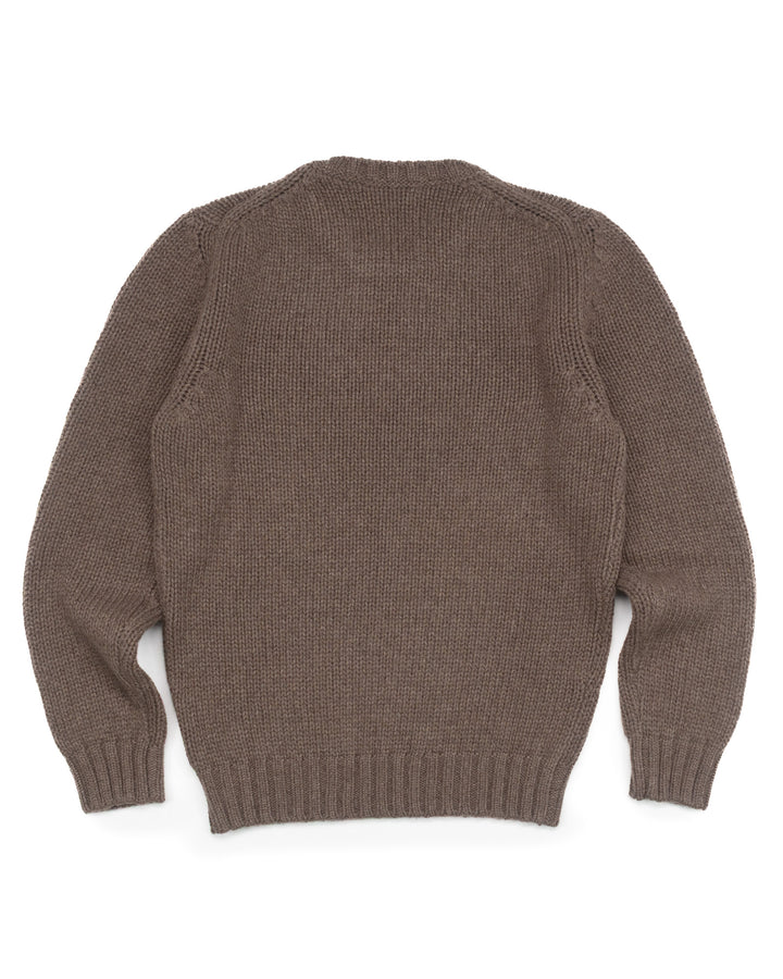 Cashmere Crewneck in Taupe