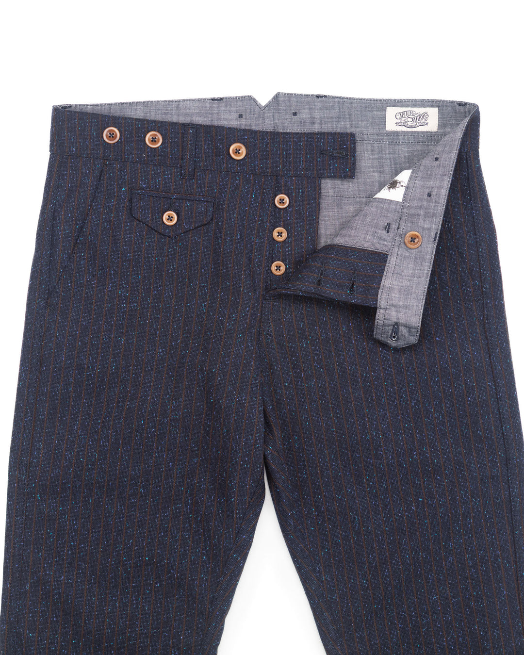 3306 Wool & Cotton Chinos in Navy