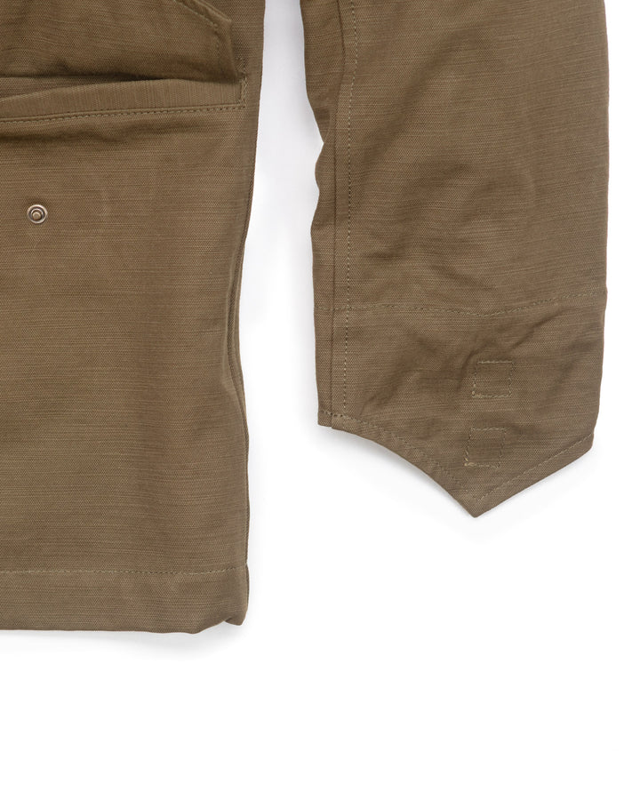 Field Jacket in Olive Canvas