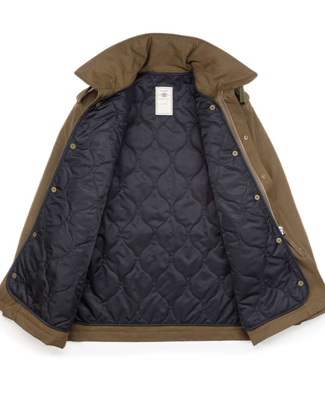 Field Jacket in Olive Canvas