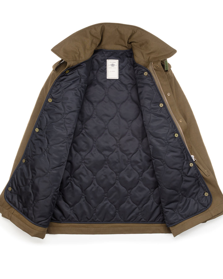 Field Jacket in Olive Canvas