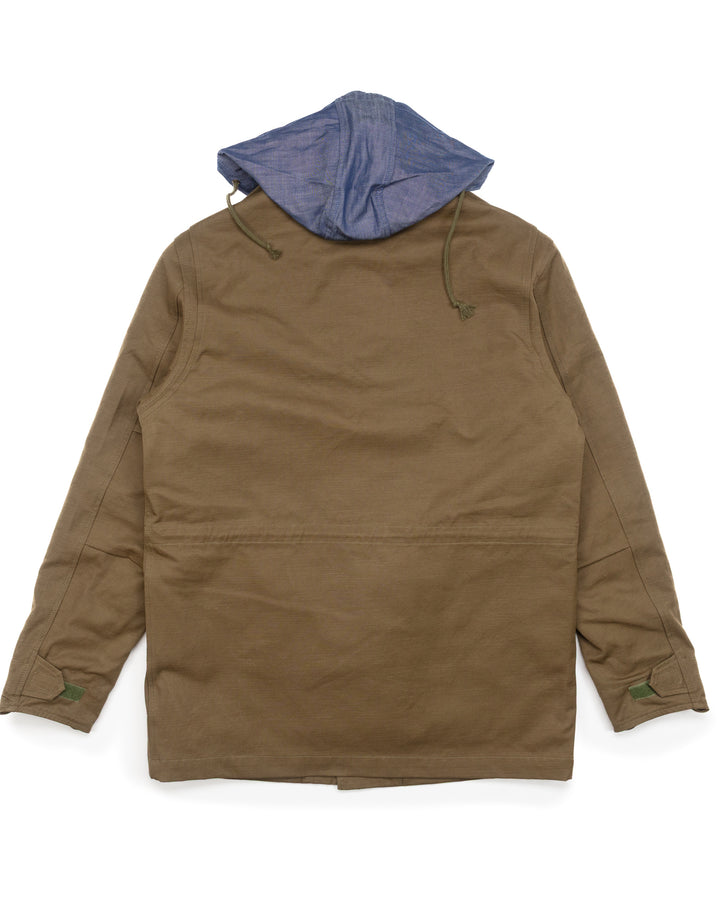 Field Jacket in Olive Canvas
