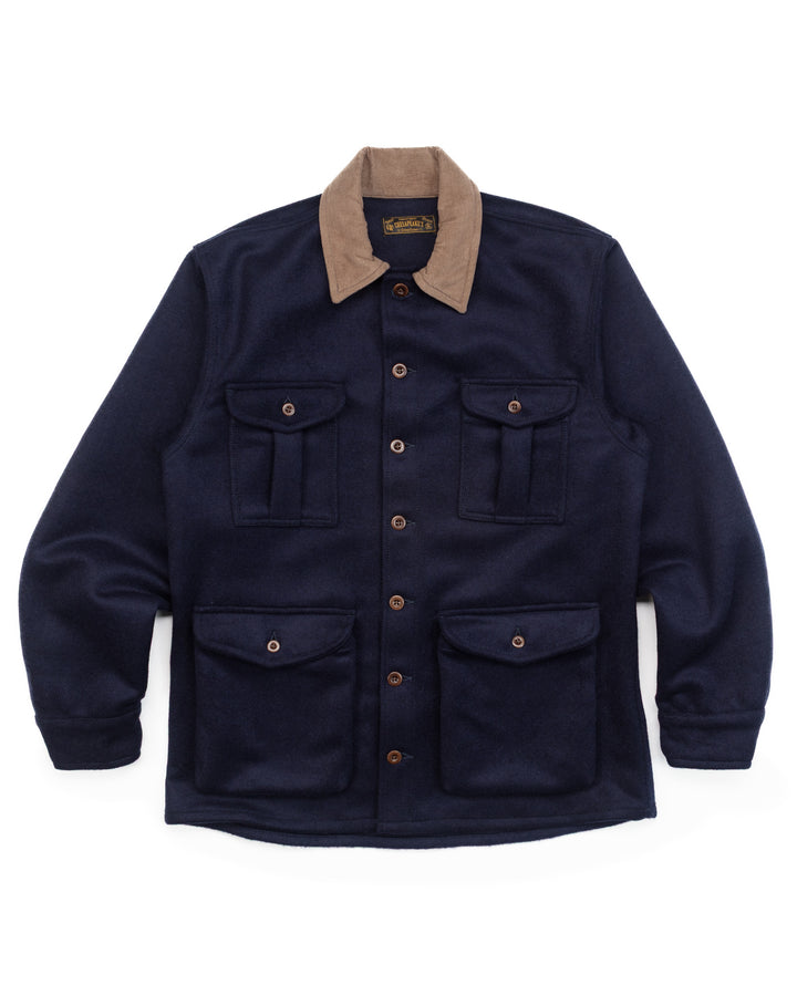 The Hemingway Jacket in Navy Wool