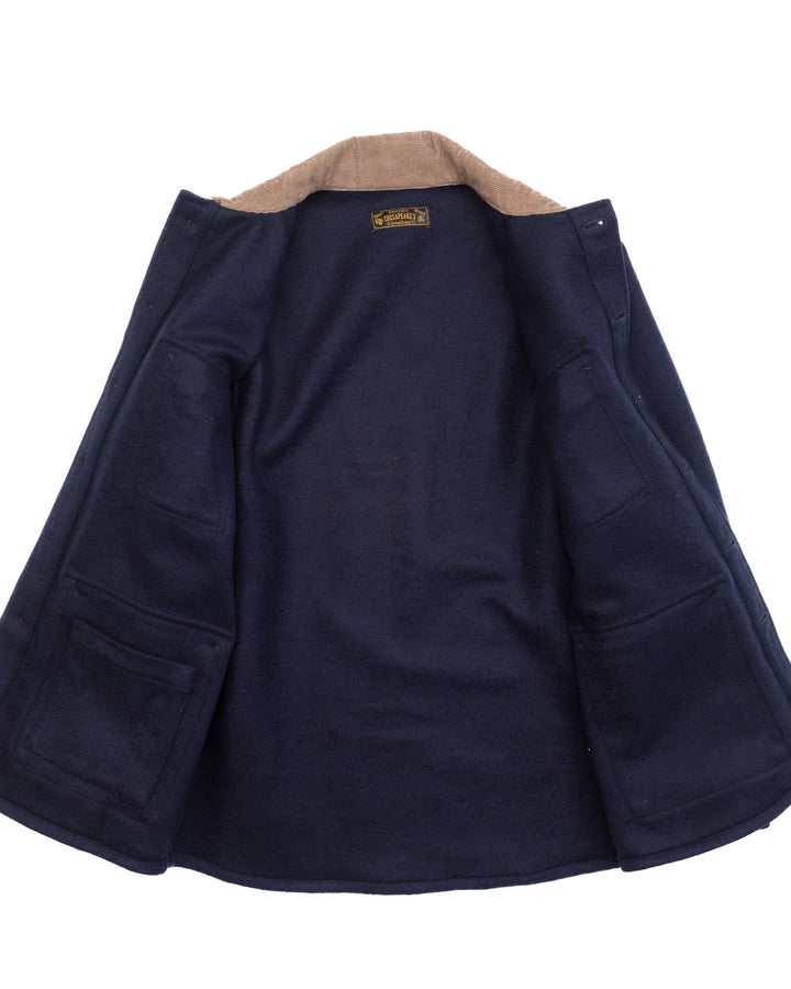 The Hemingway Jacket in Navy Wool