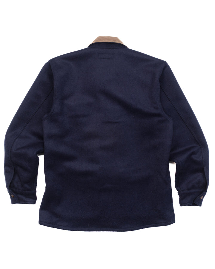 The Hemingway Jacket in Navy Wool