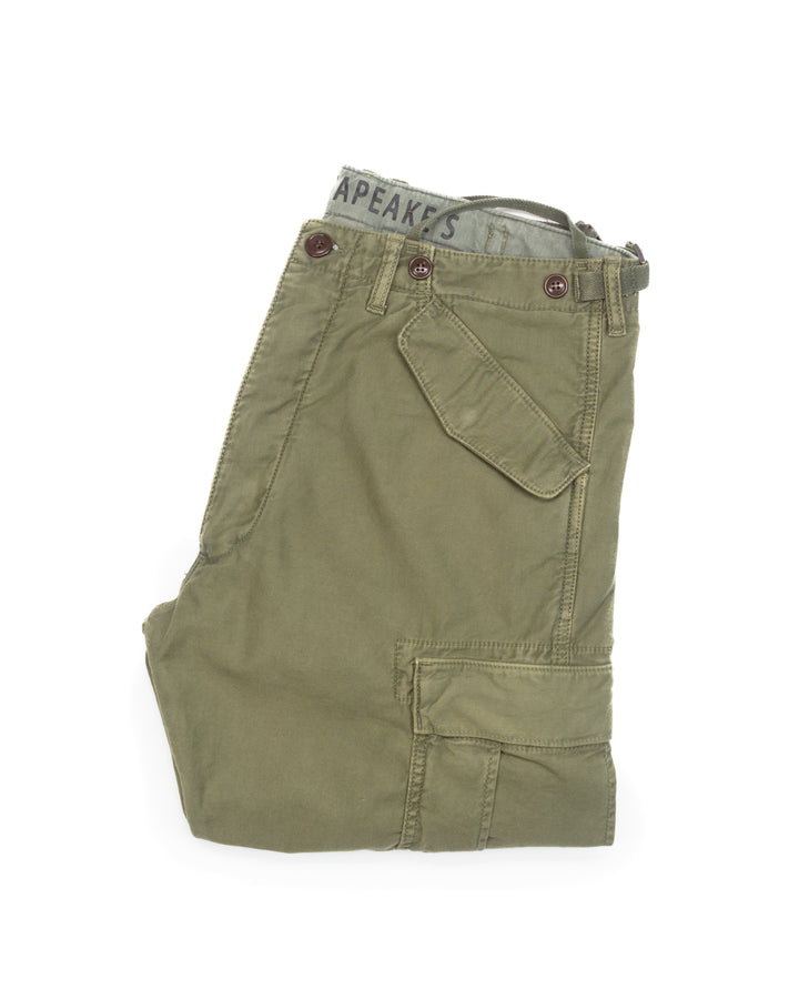 M51 Cargo Pants in Military Green Sateen