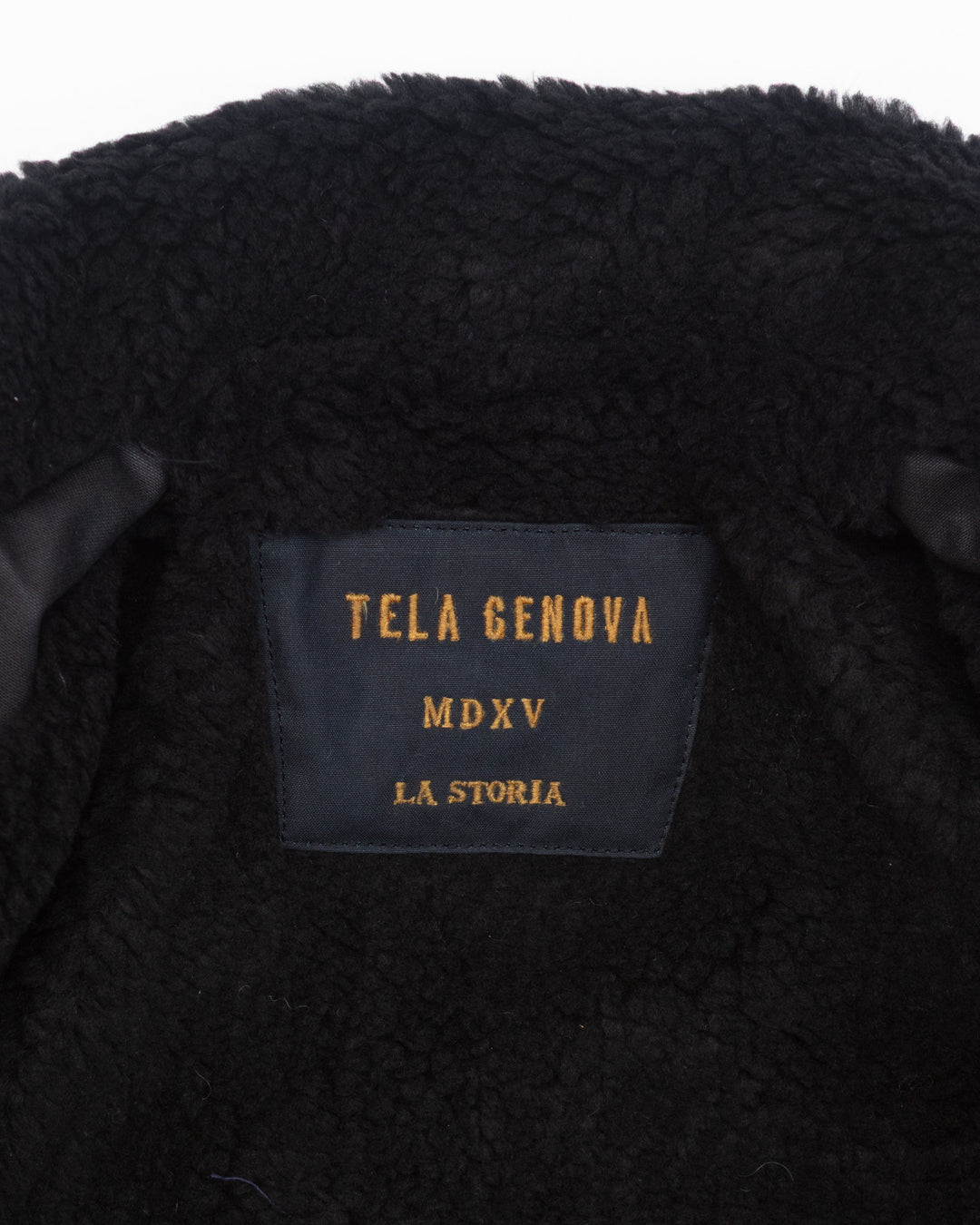 The Diamante Black Waxed Deck Jacket