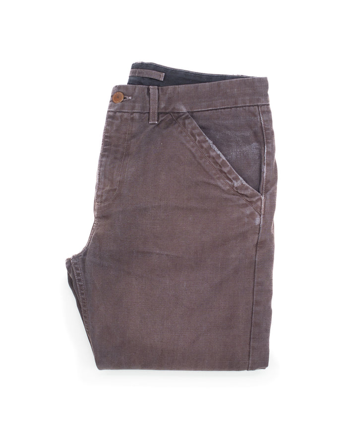 Worker's Chinos in Slub Bark #1542