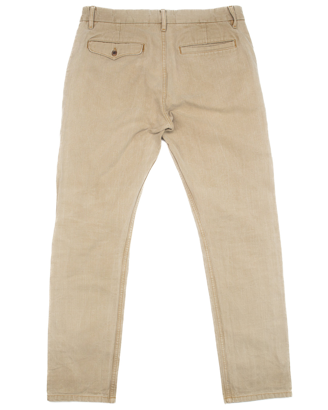 Worker's Chinos in Slub Tan #1544