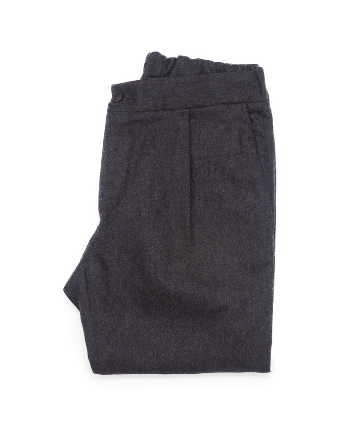 Charcoal Wool Pants #1549