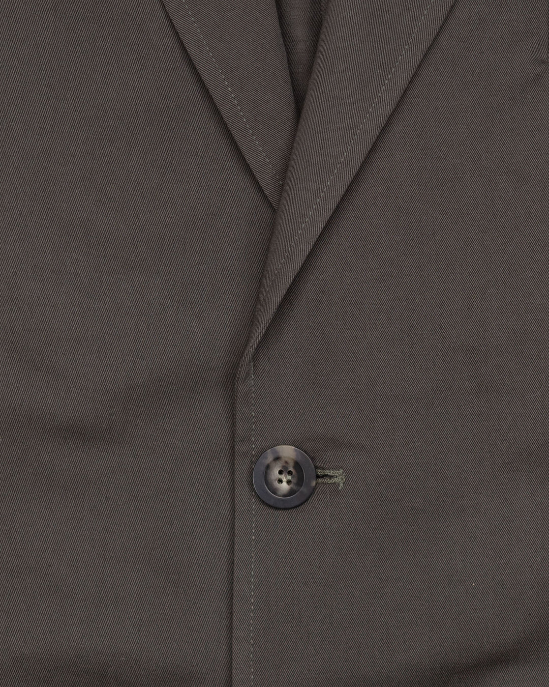 Relaxed Two-Button Blazer in Olive Grey #1556