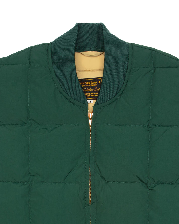 Seattle Vest in Forest Green