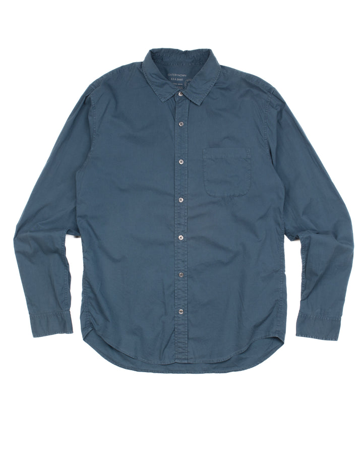 S.E.A. Shirt in Organic Cotton Blue #1535