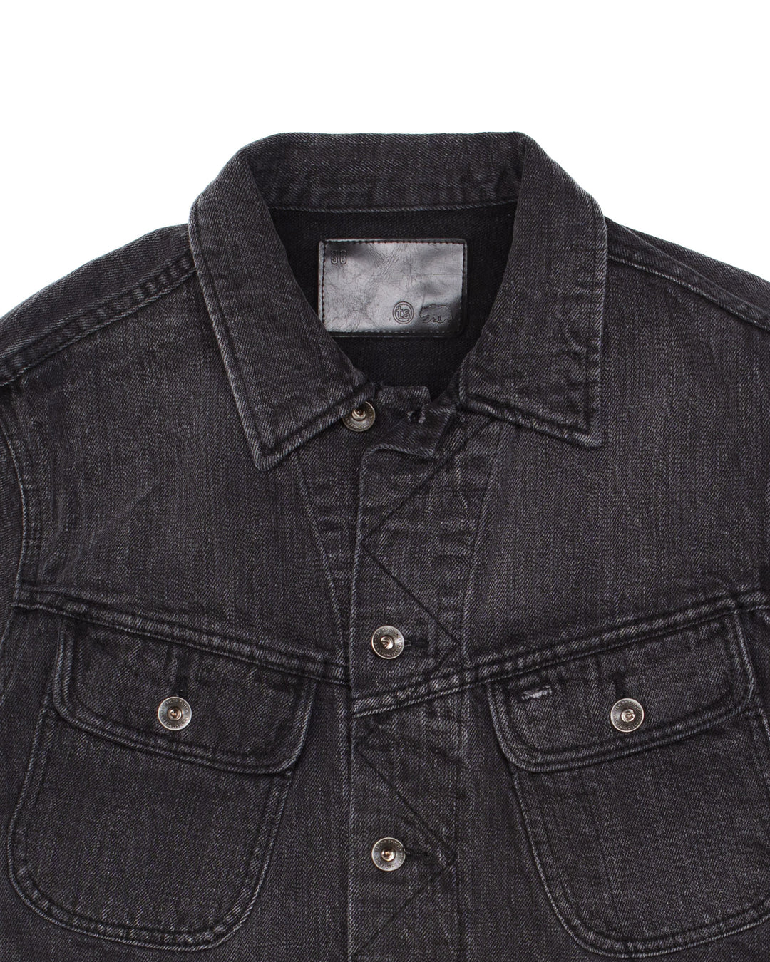 Long Haul Jacket in Black Selvedge Denim #1705