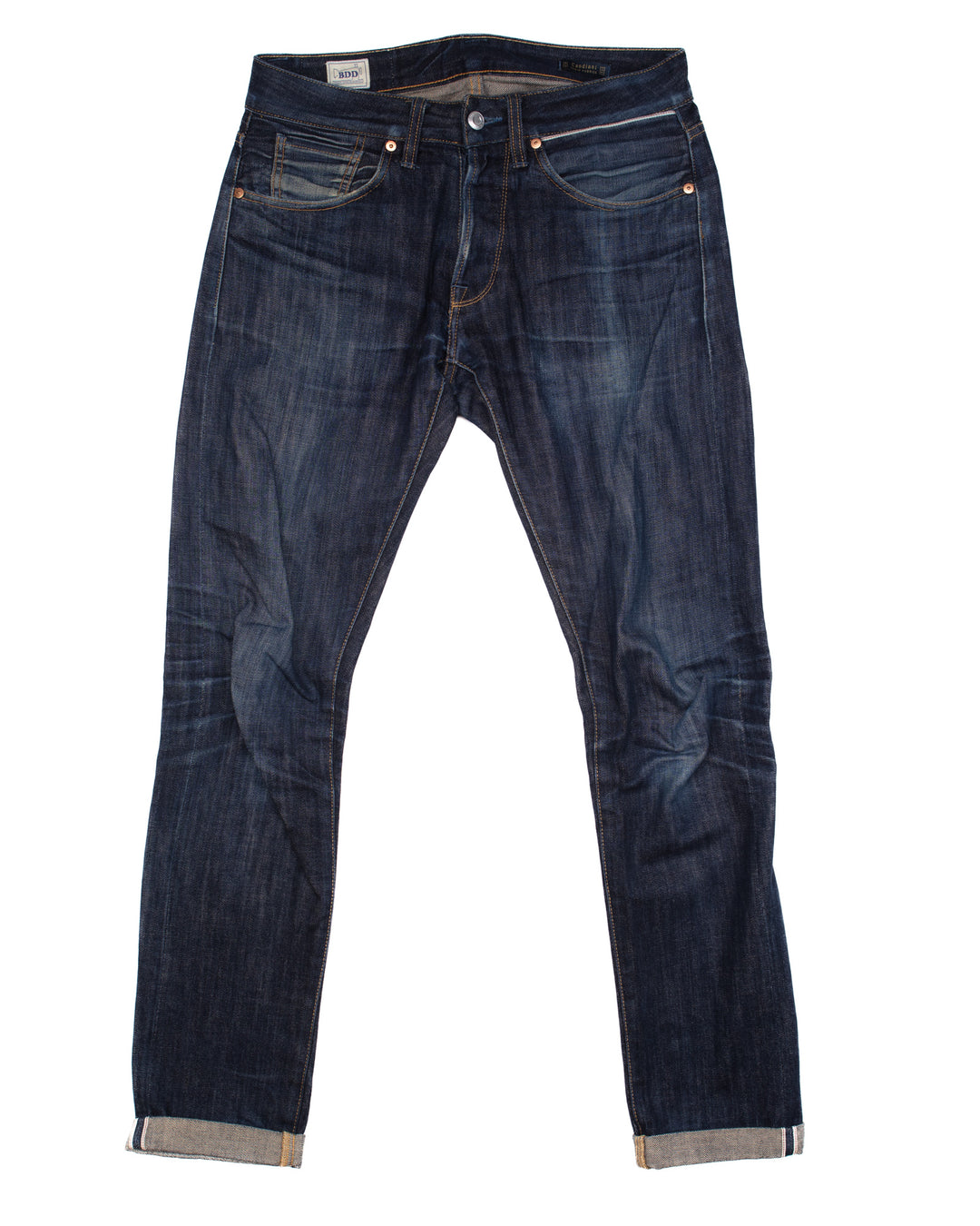 B-01 13oz Brown Cotton Selvedge #1719