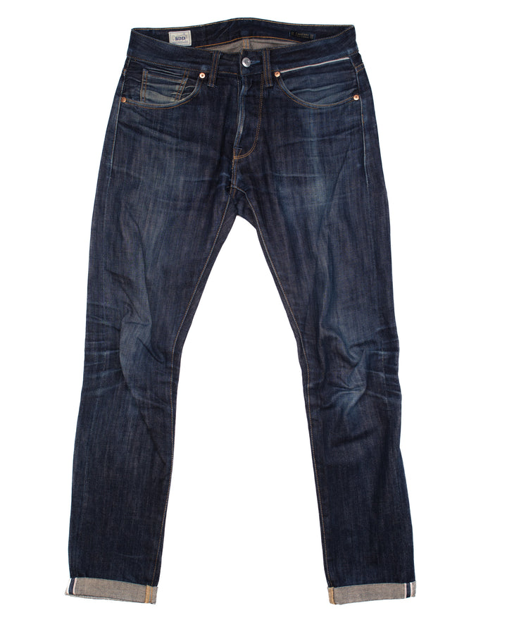 B-01 13oz Brown Cotton Selvedge #1719