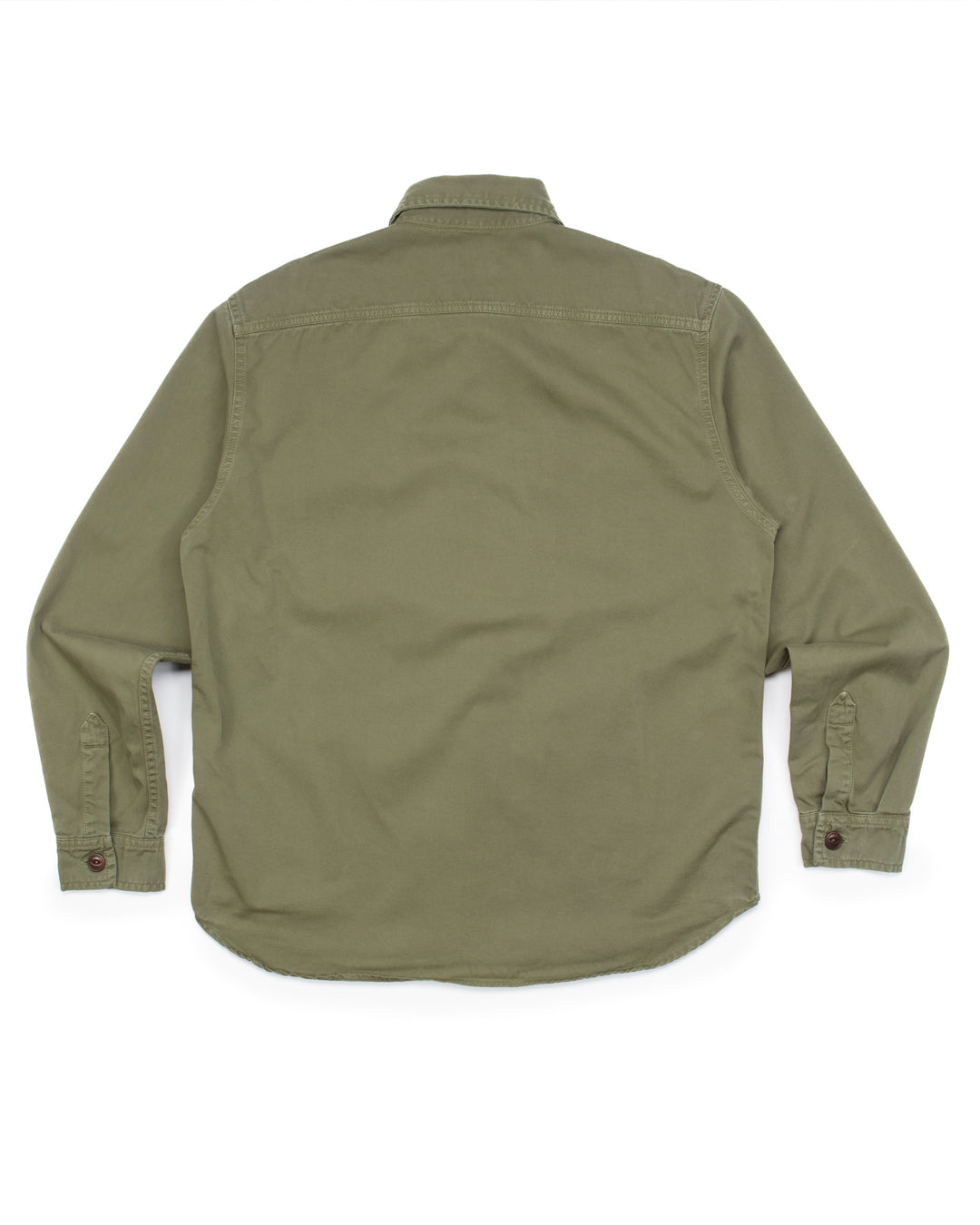 Alaska Guide Shirt in Military Green Gabardine
