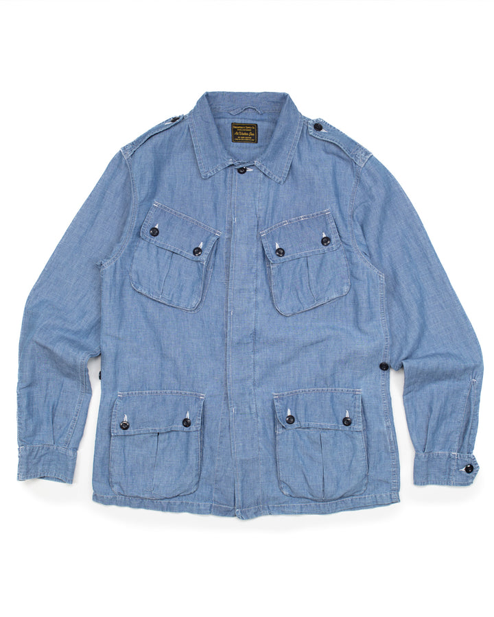 Jungle Jacket 1st Pattern in Chambray