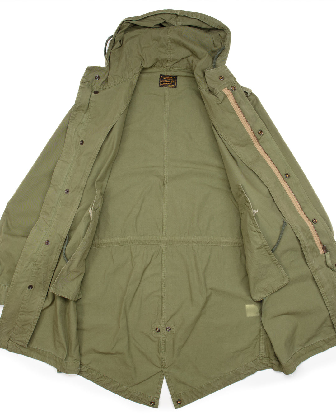 M-51 Fishtail Parka in Khaki Gabardine
