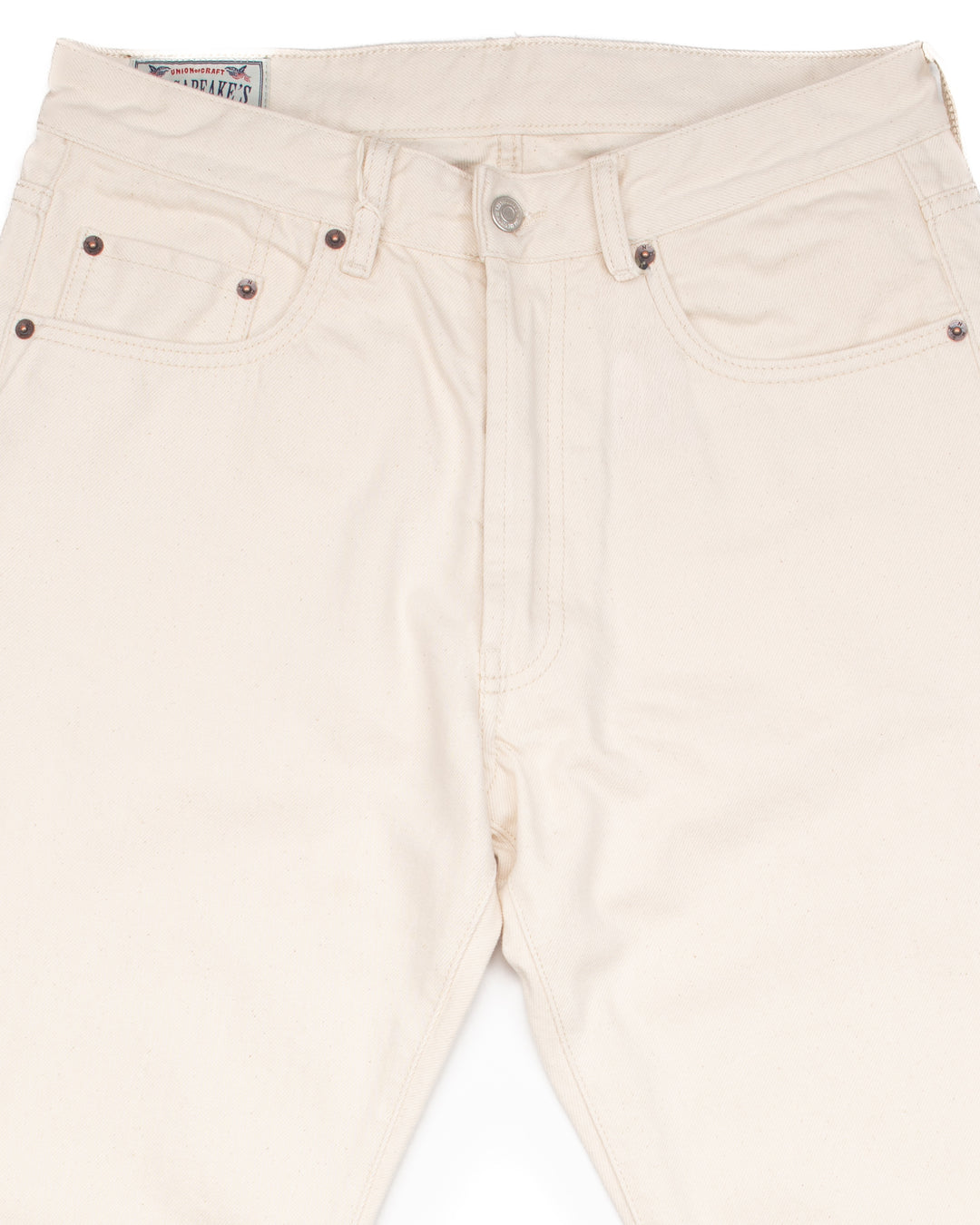 The Silverton Selvedge Jean in Natural