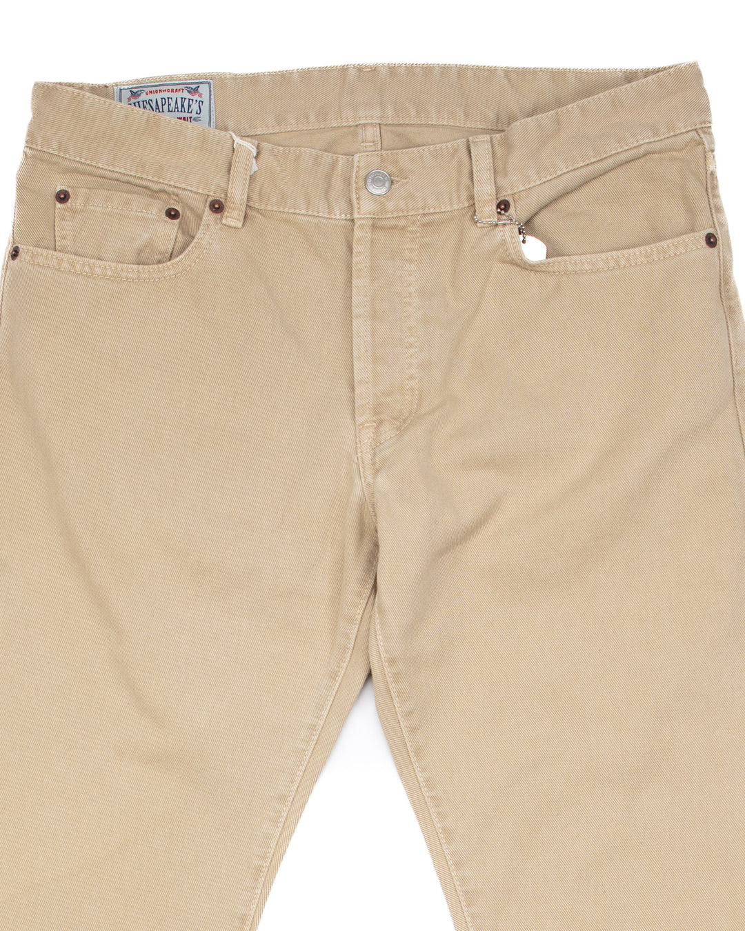 Ridgeway in Sand Bull Denim