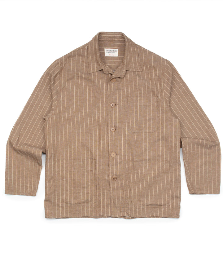 The Creek Overshirt in Beige