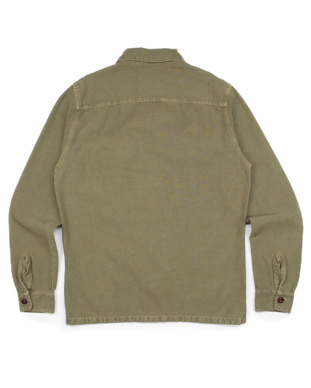The Acadia Shirt in Military Green