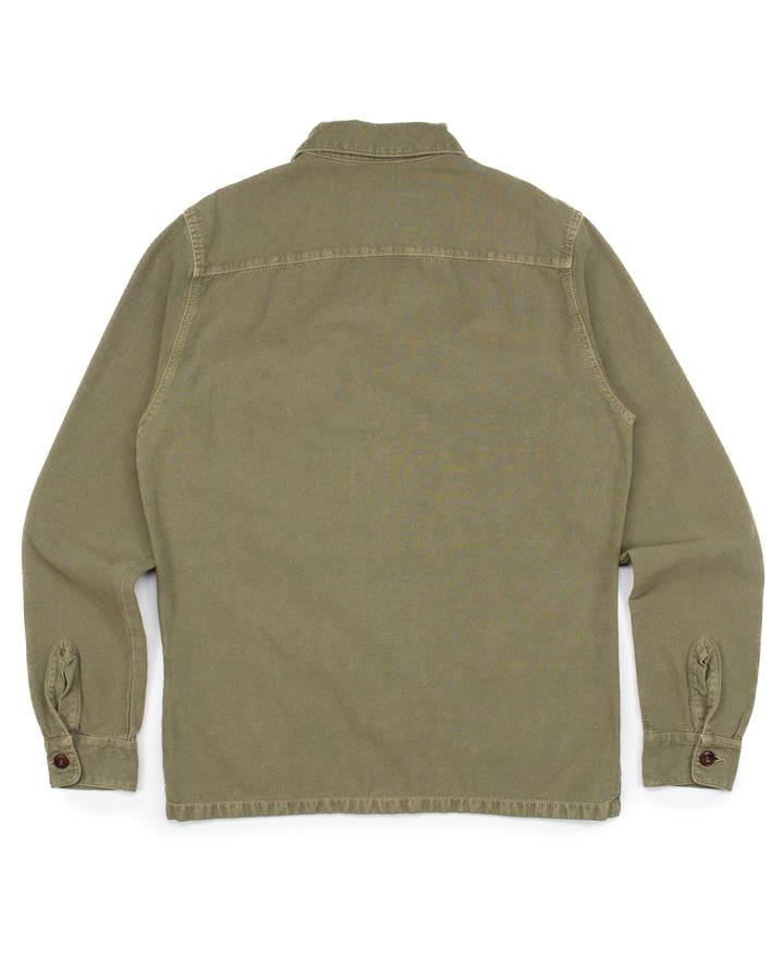 The Acadia Shirt in Military Green