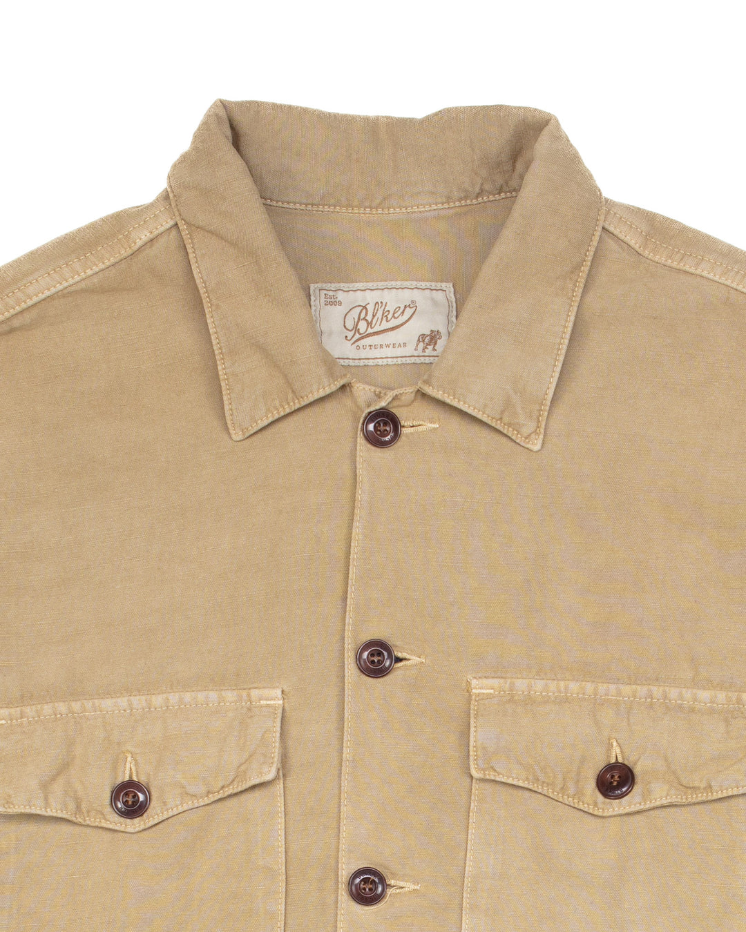 The Acadia Shirt in Khaki