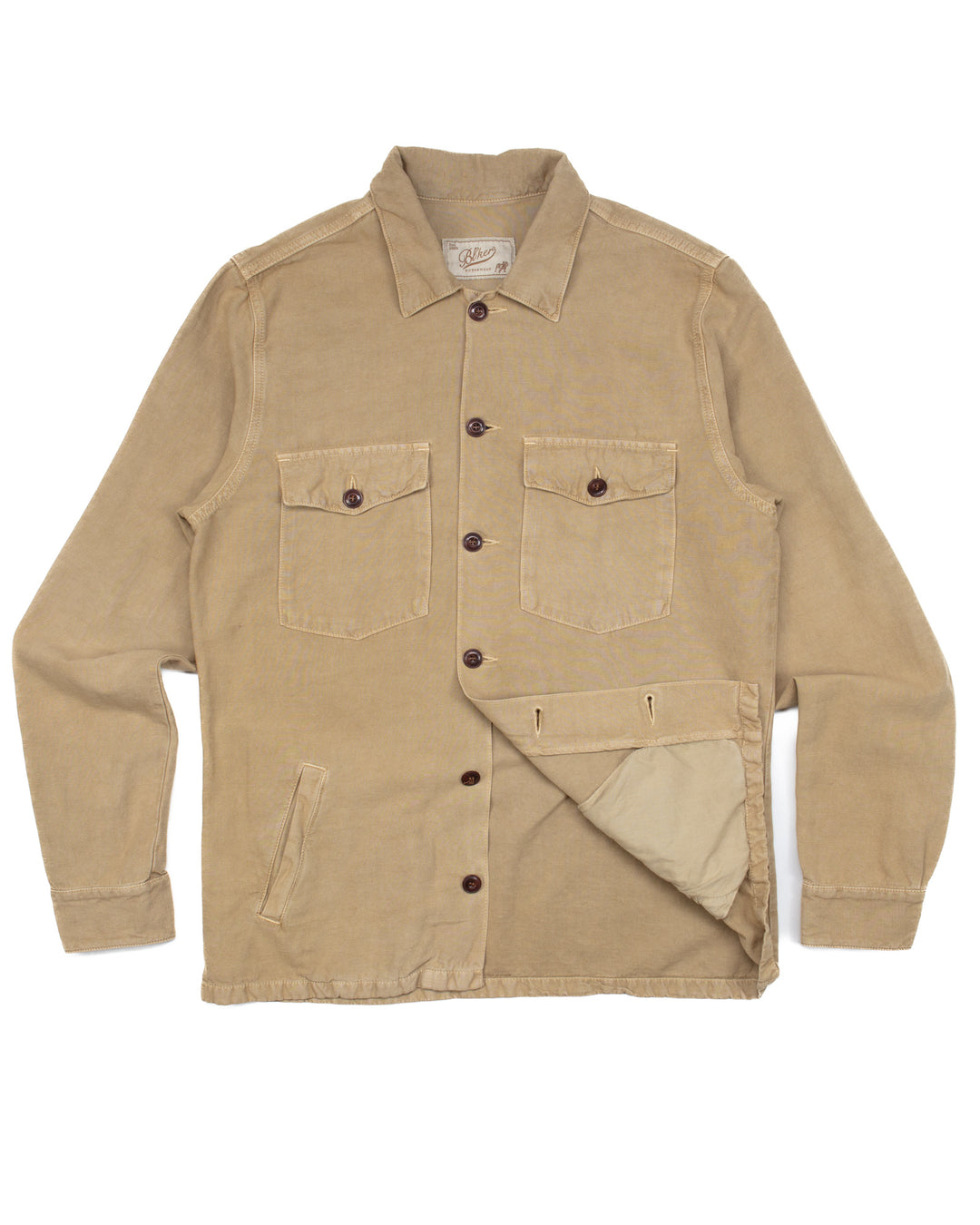 The Acadia Shirt in Khaki