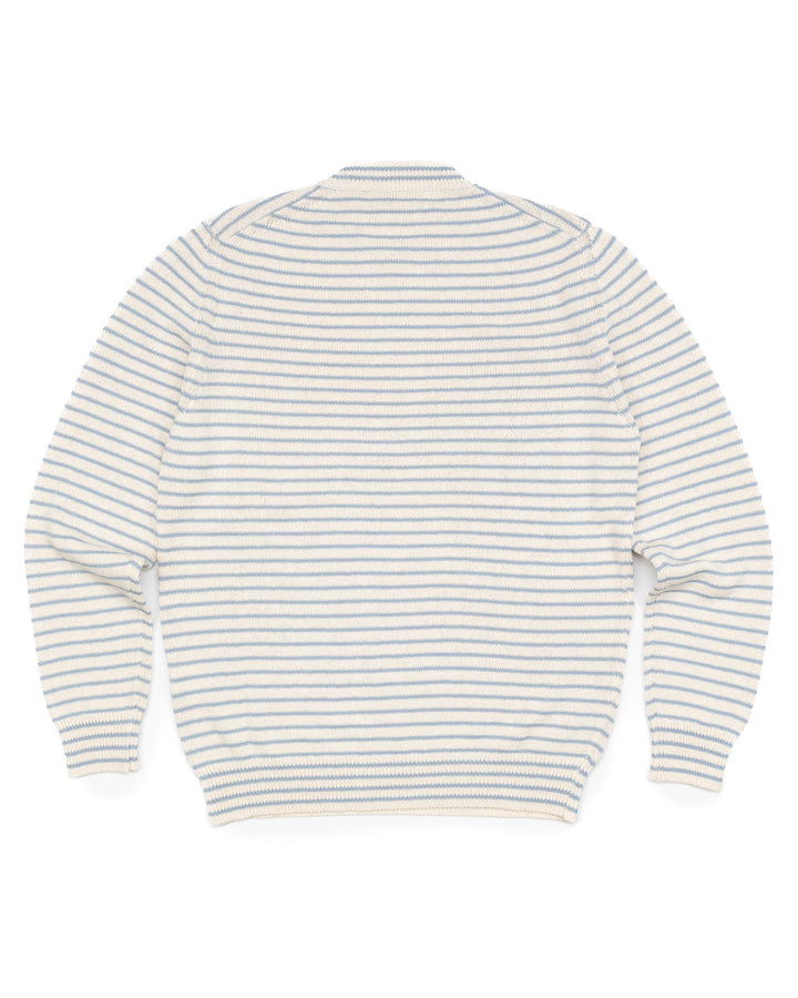 The Nantes Crewneck in Sky Stripe