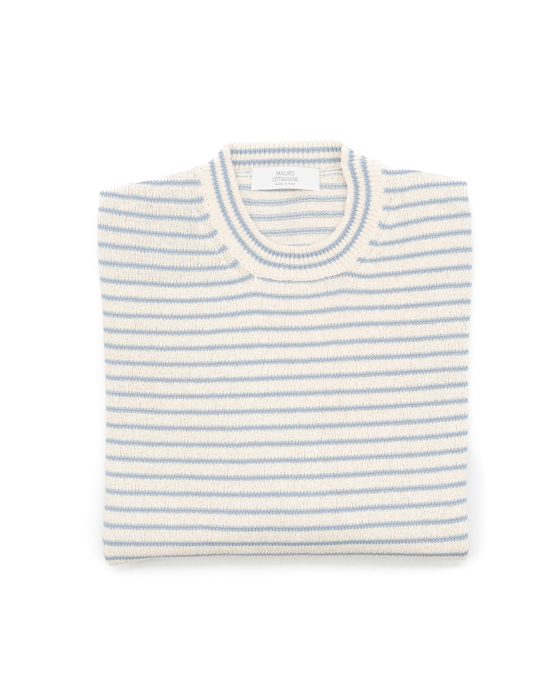 The Nantes Crewneck in Sky Stripe