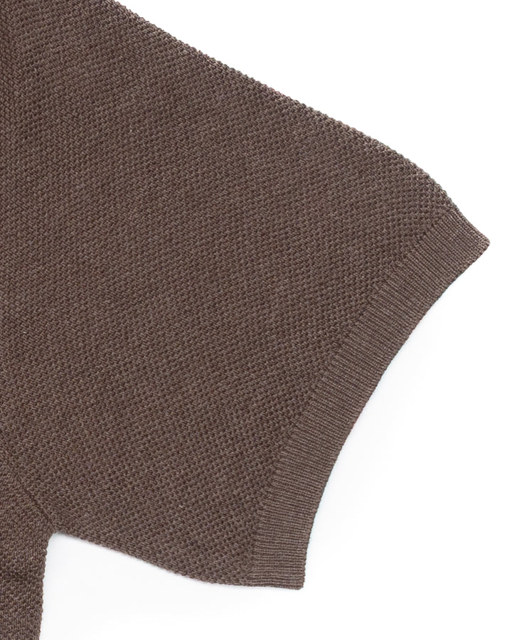 Silk & Cotton Tee in Carruba Melange