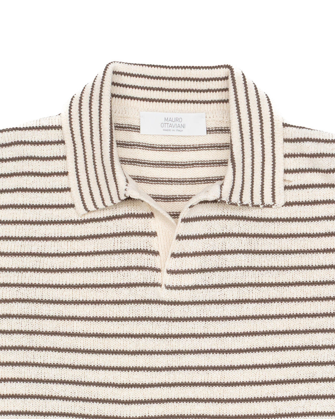 The Nantes Polo in Earth Stripe