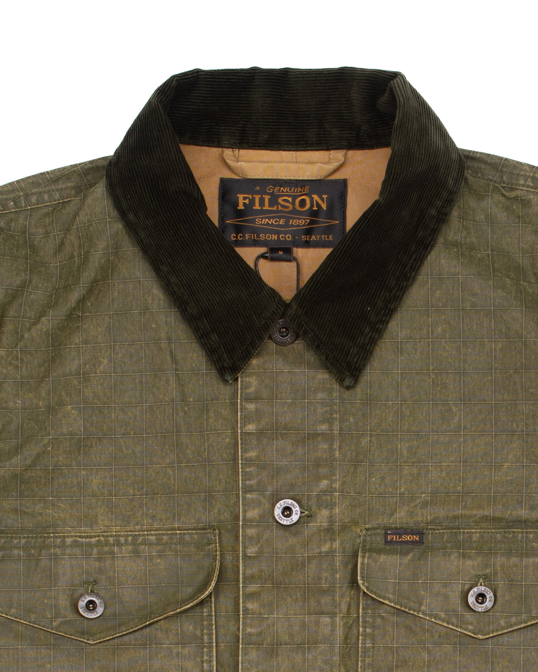 The Waxed Camo Ripstop Outfitter Jacket