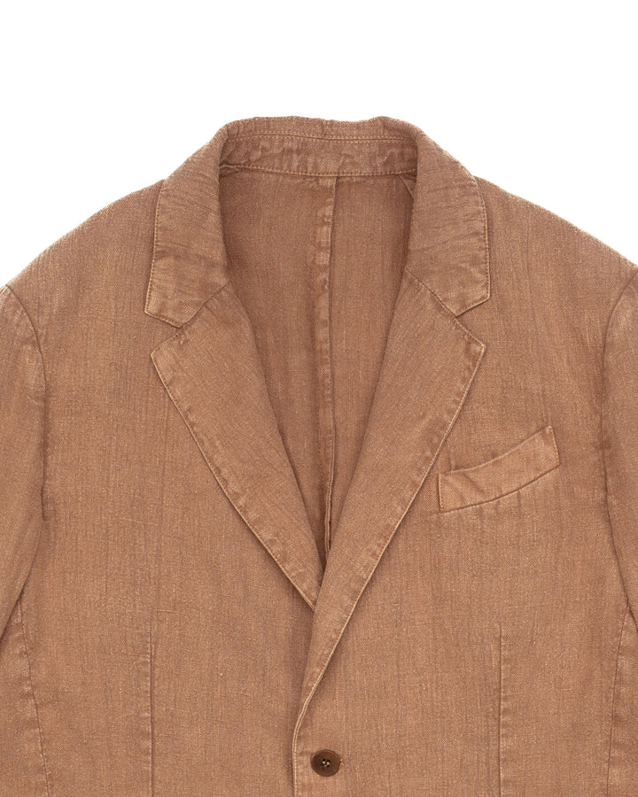 The Alvin Jacket in Copper Linen