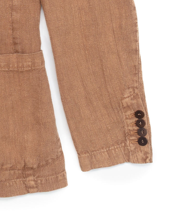 The Alvin Jacket in Copper Linen