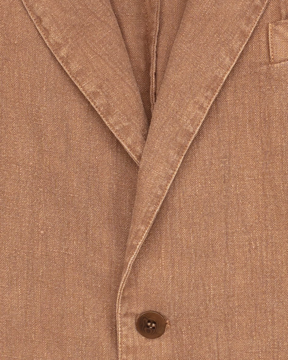 The Alvin Jacket in Copper Linen