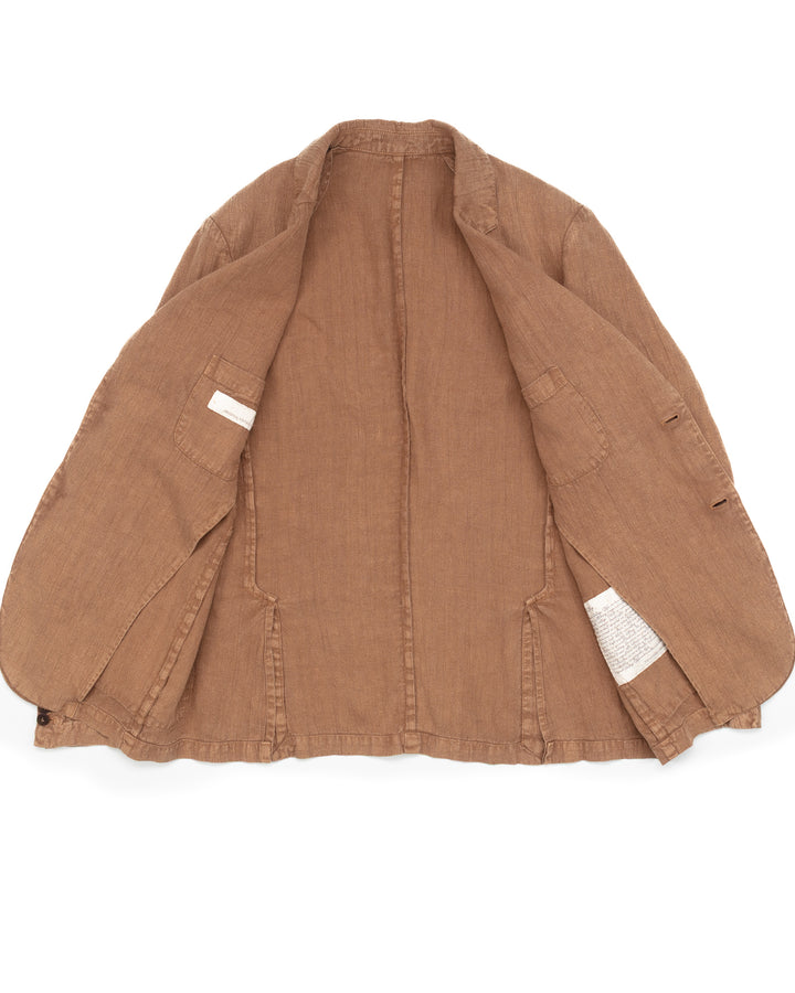 The Alvin Jacket in Copper Linen
