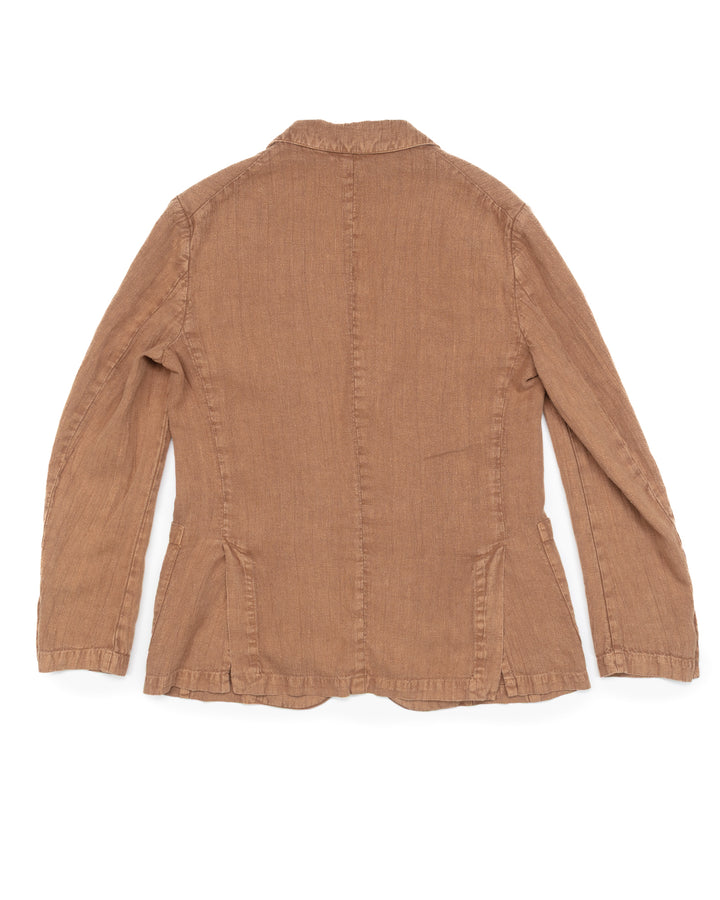 The Alvin Jacket in Copper Linen