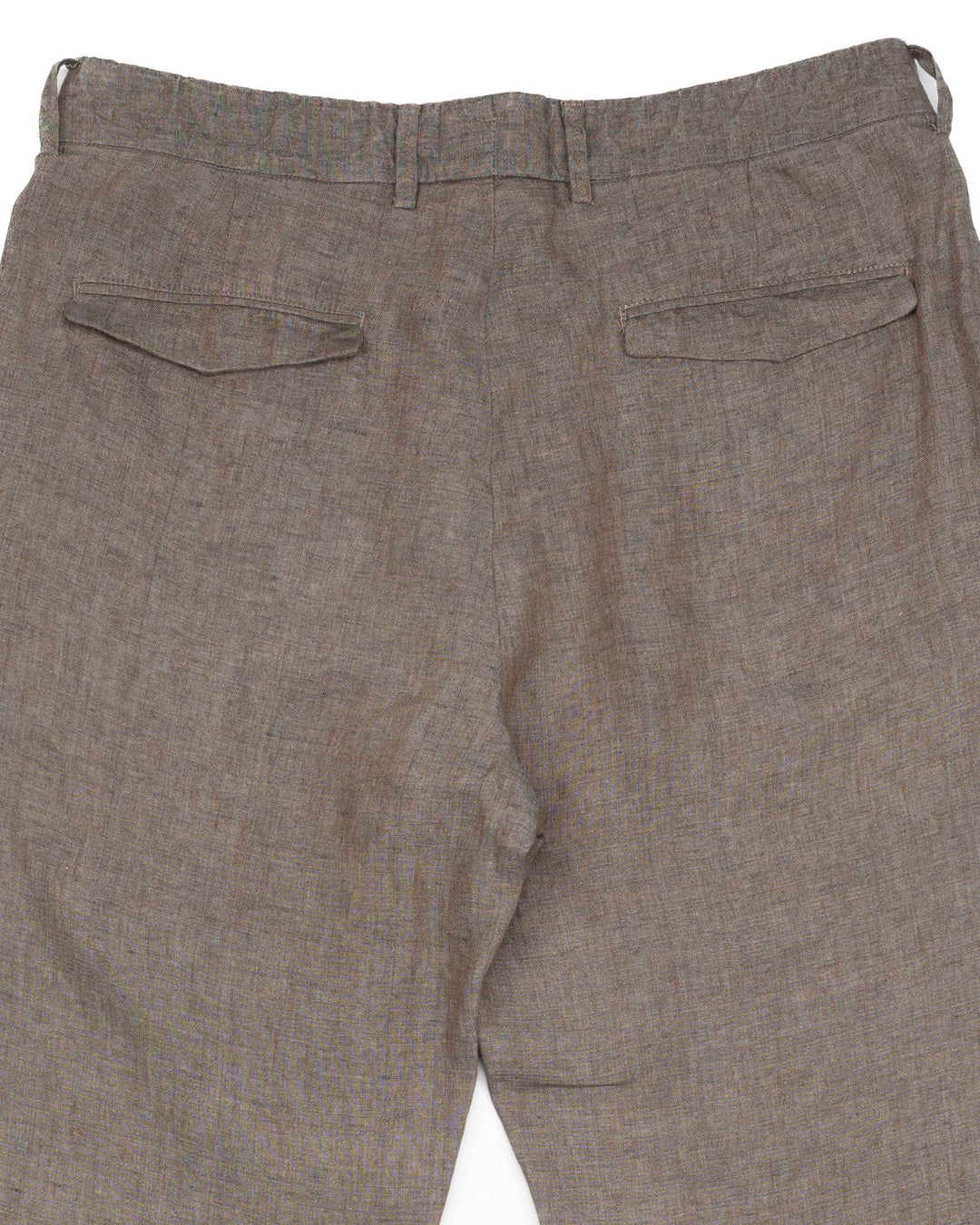 The Sirio Pant in Copper Green Linen