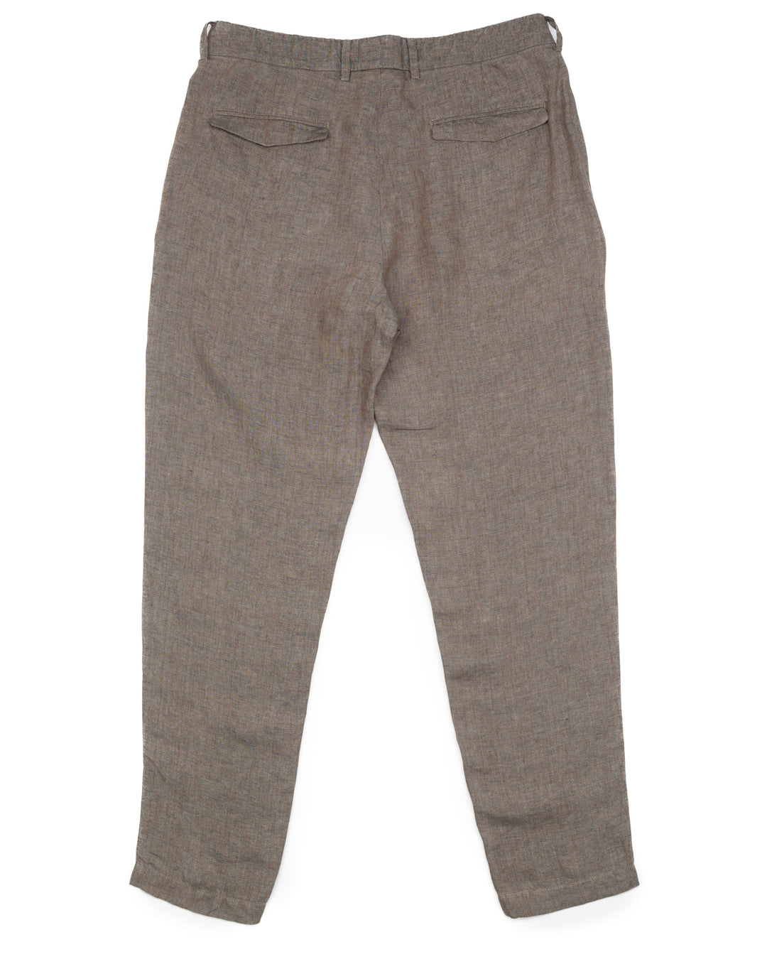 The Sirio Pant in Copper Green Linen
