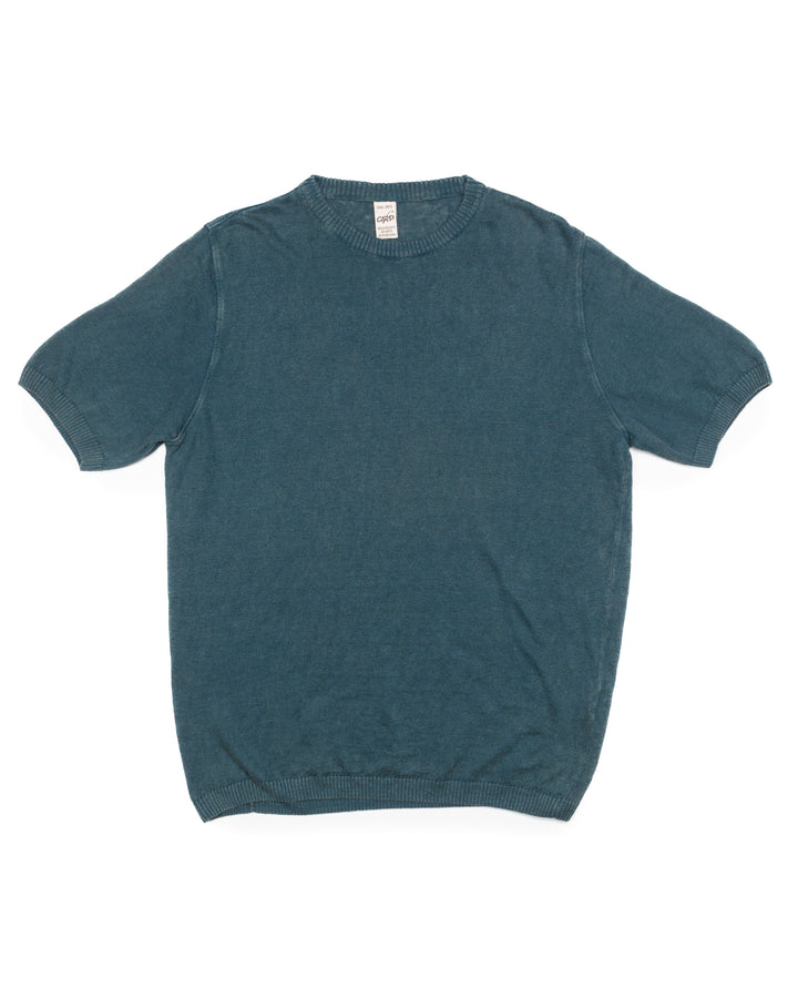 PL10 Short Sleeve Linen Crewneck in Oil